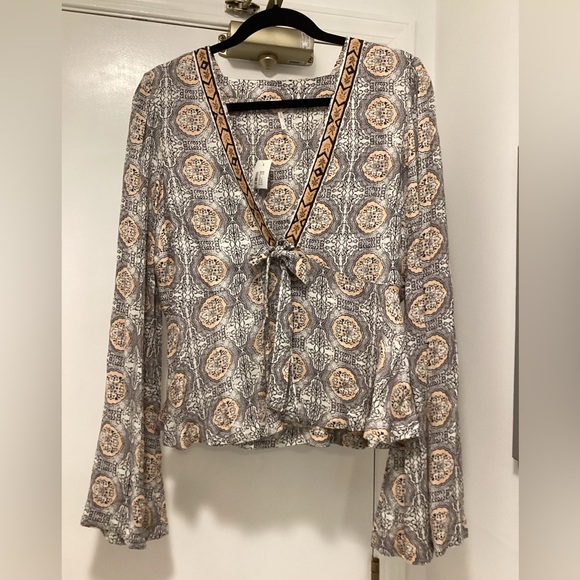 NWT Free People Time of your life blouse - Picture 2 of 4